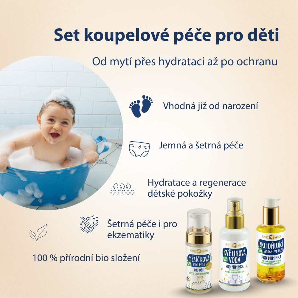 Children’s bath care set