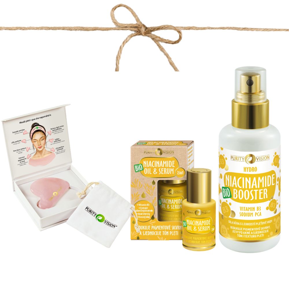 Niacinamide Lifting Set with Gua Sha